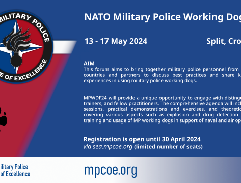 NATO Military Police Working Dog Forum