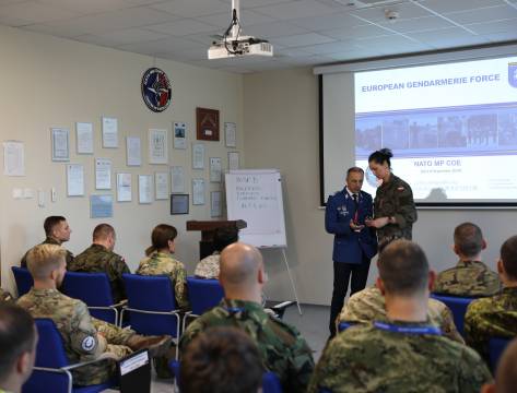 The 6th edition of NATO Military Police Junior Officer Course 17-21 September 2018