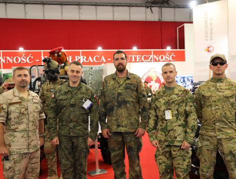 A visit paid to the 26th International Defence Industry Exhibition MSPO in Kielce
