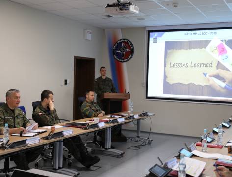  NATO Military Police Lessons Learned Staff Officer Course