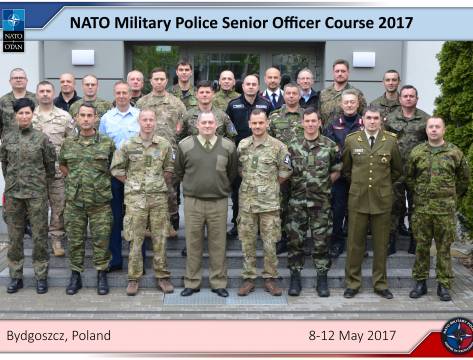 NATO Military Police Senior Officer Course 2017