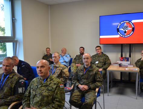 REGISTRATION for NATO Military Police Senior Non-commissioned Officer Course OPENED