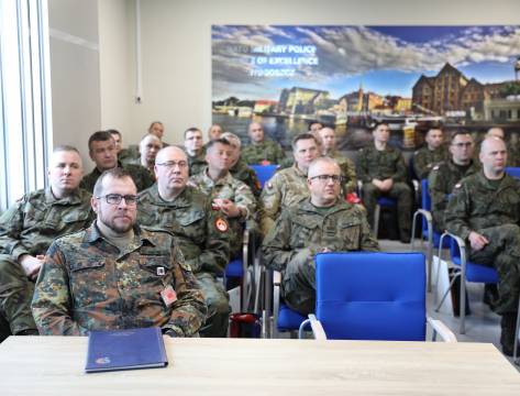 Visit of the Polish Military Gendarmerie Key Leaders to the NATO MP COE on the 27th FEB 2020